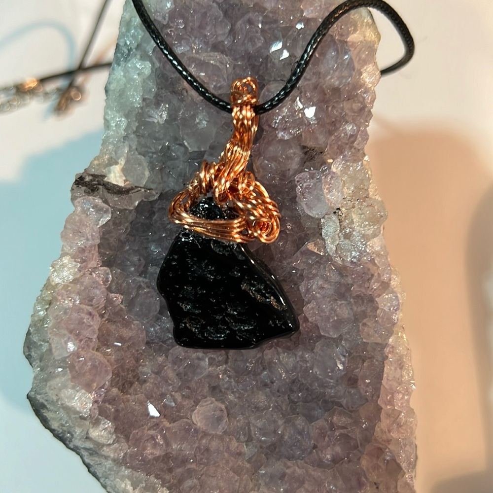 Handmade Tektite Pendant